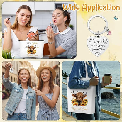4pc Highland Cow Gift Set