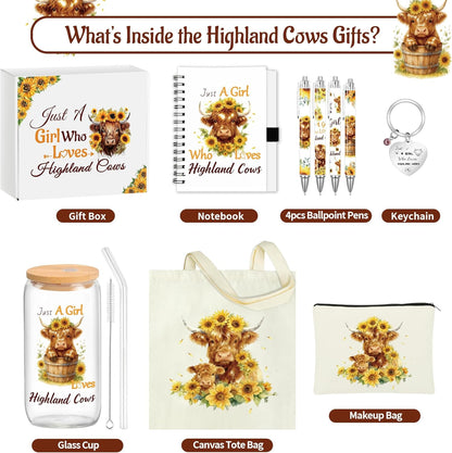 Highland Cow Gifts Set