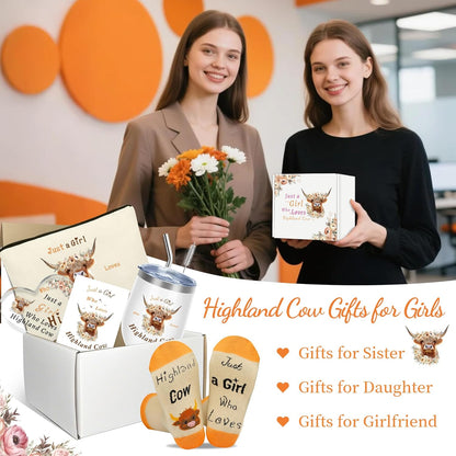 Highland Cow Gift Set