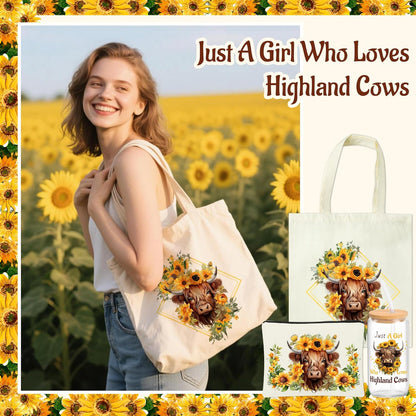 6pc Highland Cow Gift Set