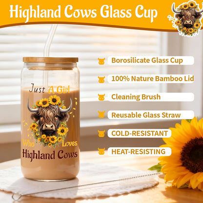 6pc Highland Cow Gift Set