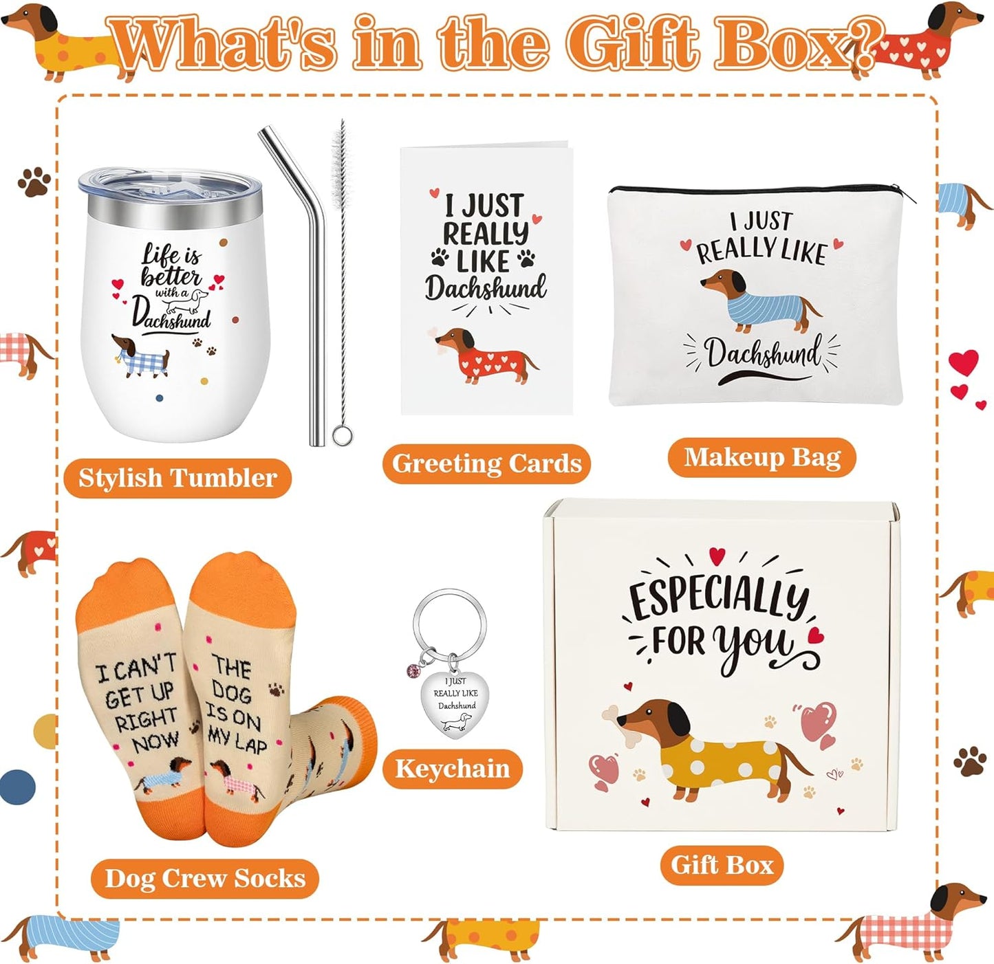 Dachshund Gift Set