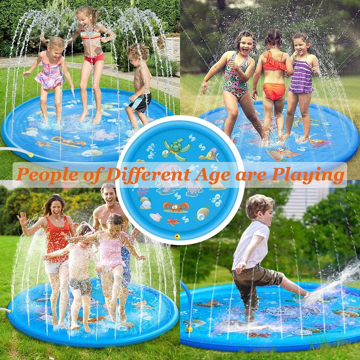 170cm Splash Water Play Mat