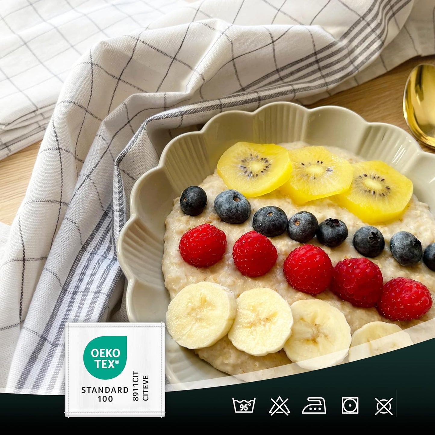 10pc Cotton Tea Towels 50*70cm