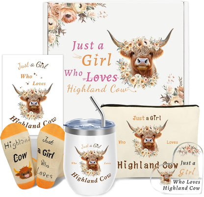 Highland Cow Gift Set