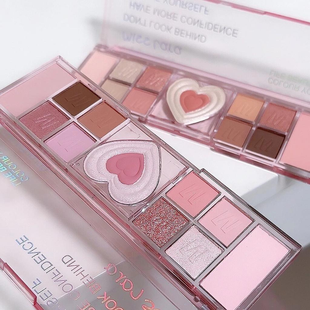 12 Colours Heart Eyeshadow Palettes