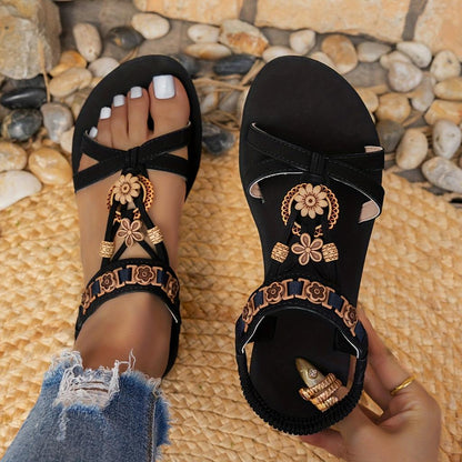 🌸 Bohemian Flat-Bottomed Women’s Sandals 🌸