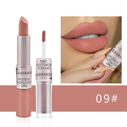 2pc No 9. Lipstick & Lipgloss Set