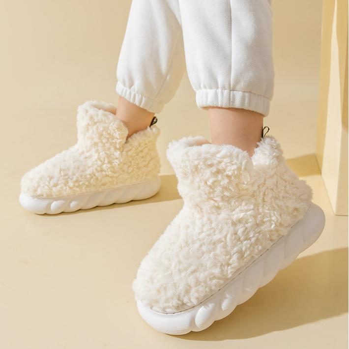 ✨ Ladies Fluffy Slipper Boots ✨