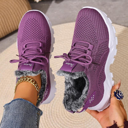 👟 Ladies Fleeced Lined Trainers 👟
