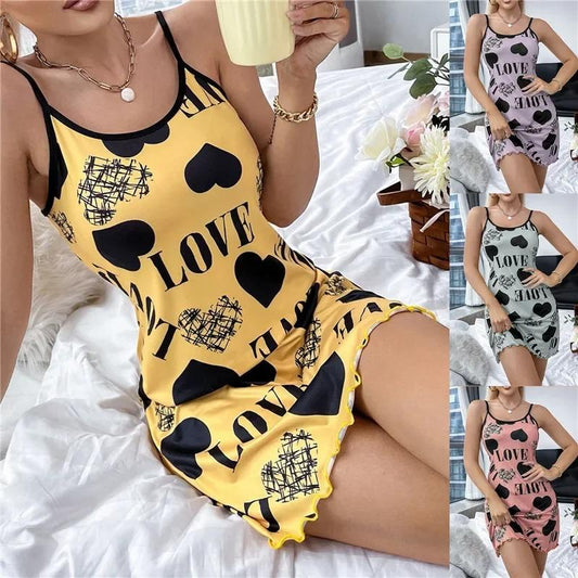 💋 "Love" Spaghetti Strap Nightdress 💋