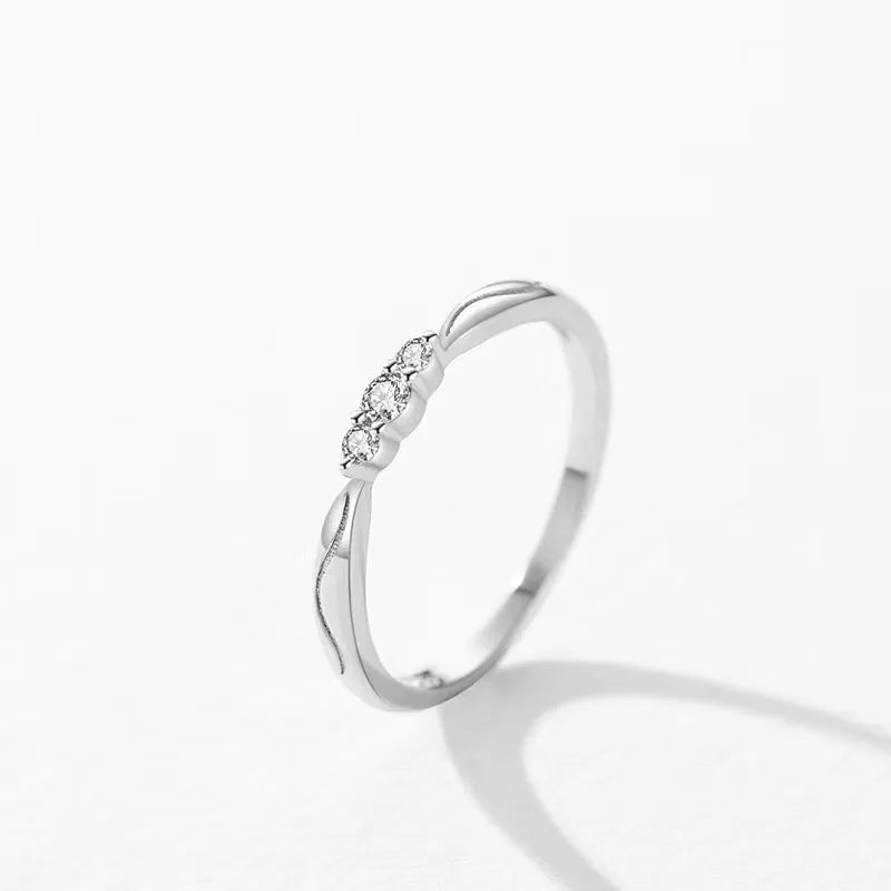 💍 Sterling Silver 925 Geometric Ring 💍