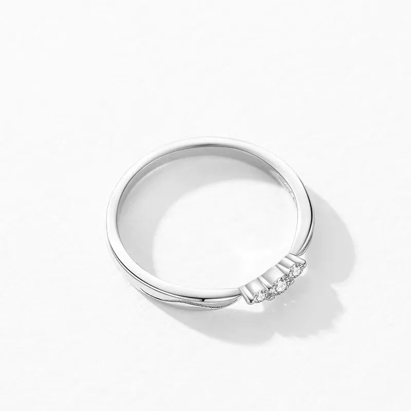 💍 Sterling Silver 925 Geometric Ring 💍