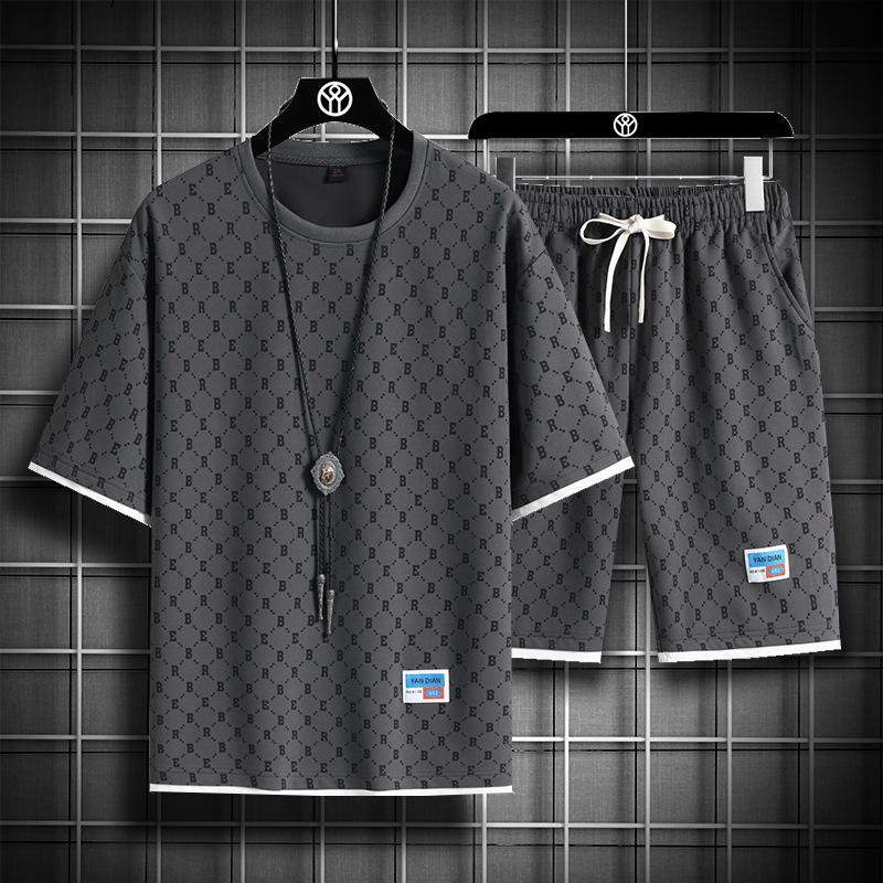 Men's Patterned Short Sets