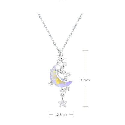 🌙 Moon Star River Necklace ✨