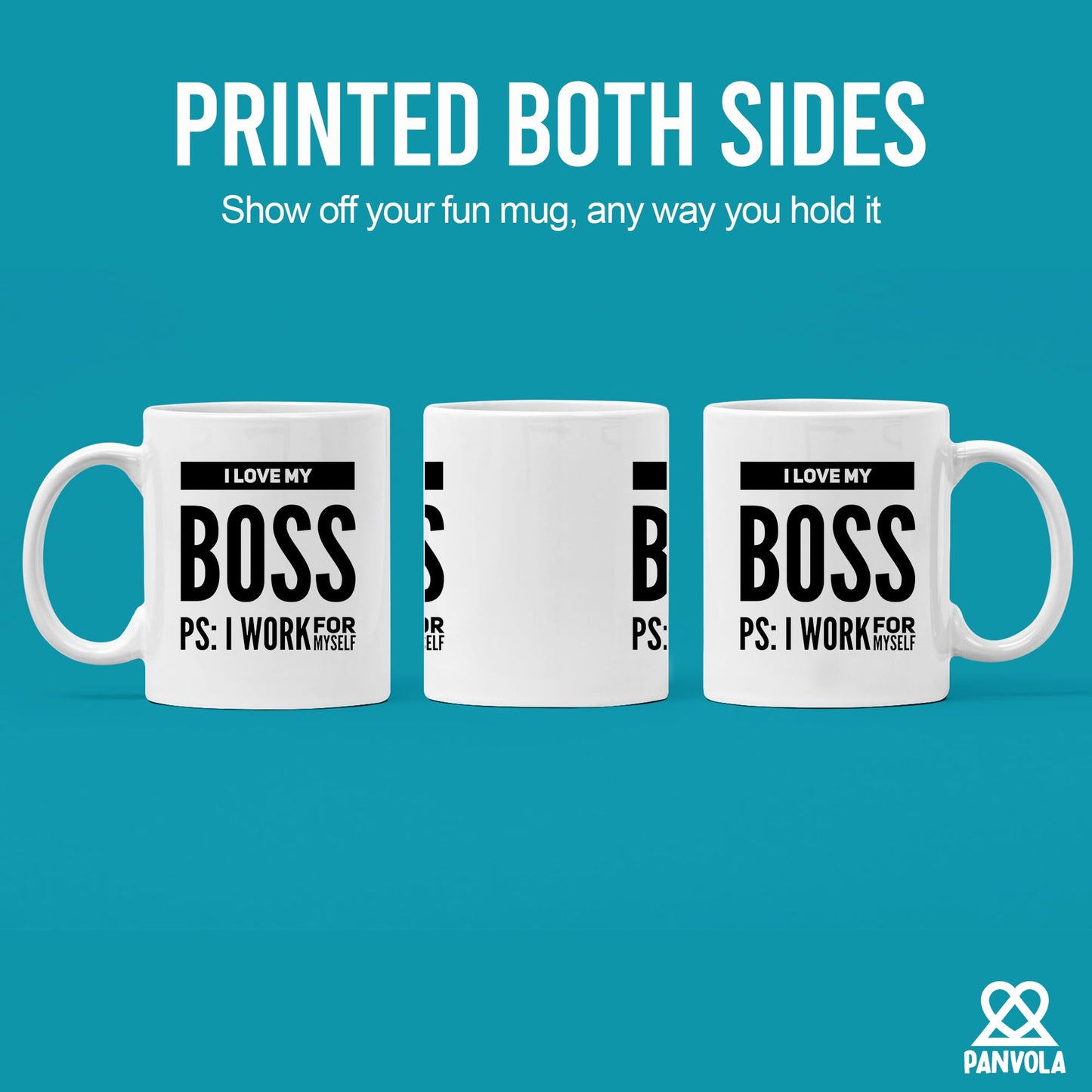 ☕ I Love My Boss Mug – Funny Entrepreneur Gift ☕