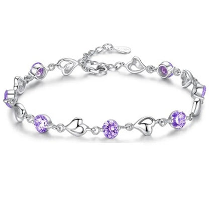 💖✨ Sweet Heart Zircon Bracelets! ✨💖