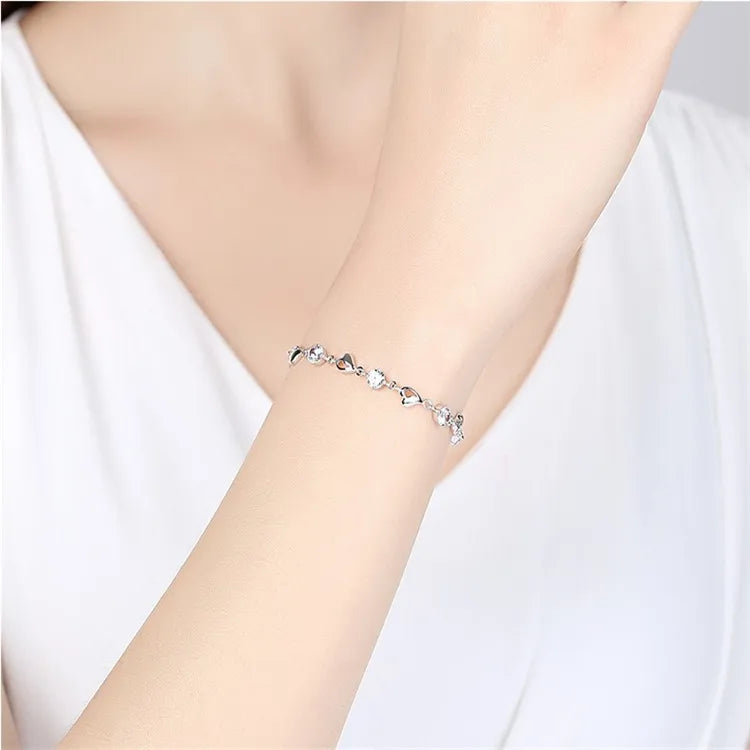 💖✨ Sweet Heart Zircon Bracelets! ✨💖