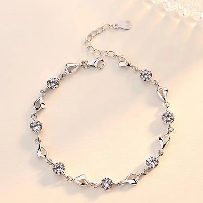 💖✨ Sweet Heart Zircon Bracelets! ✨💖