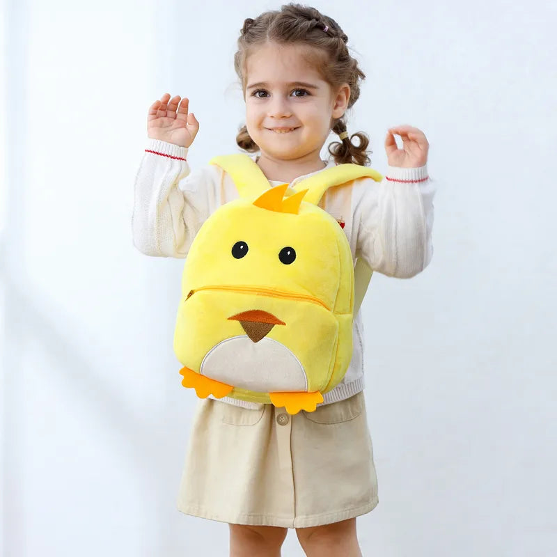 🐝 Animal Plushie Backpacks for Kids 🐒