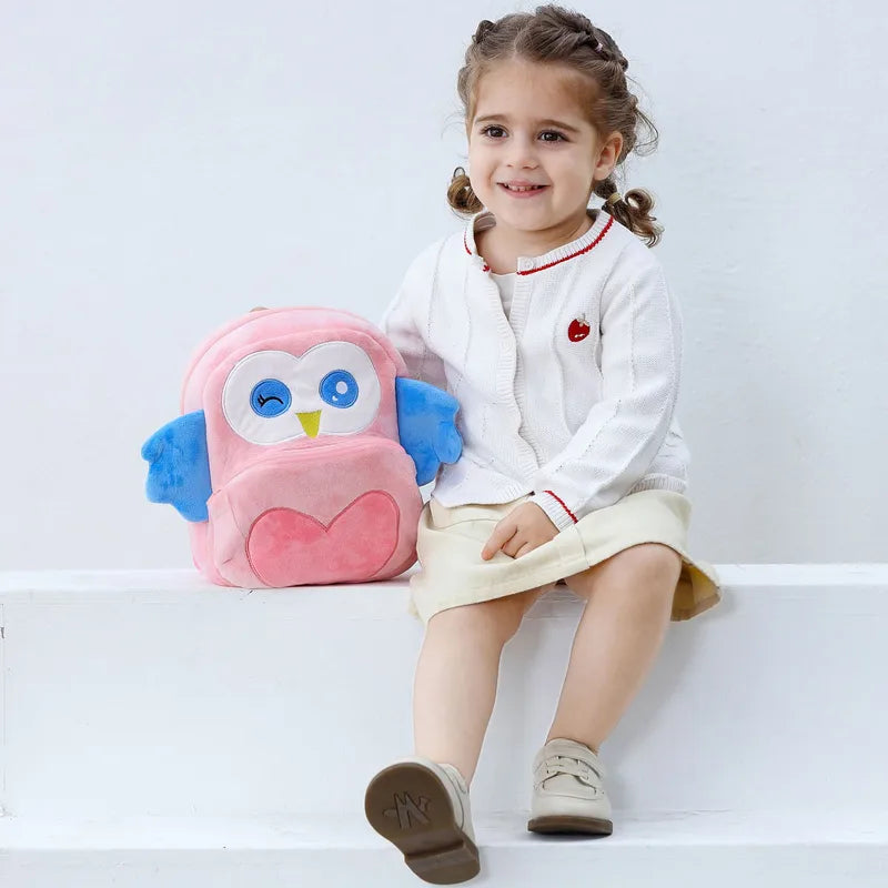 🐝 Animal Plushie Backpacks for Kids 🐒