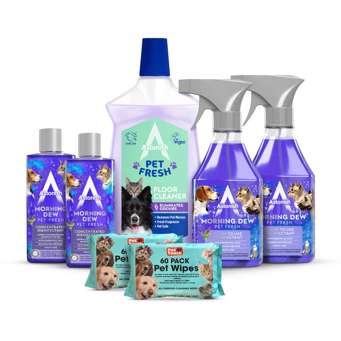 Morning Dew Pet Fresh Cleaning Bundle 7 Piece