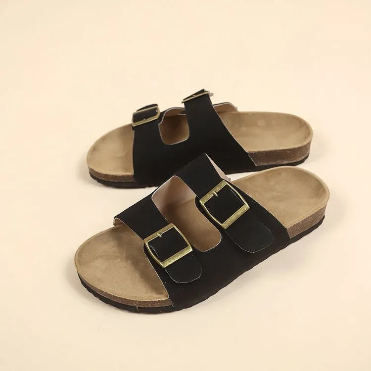 👡 Retro Cork Sliders 👡