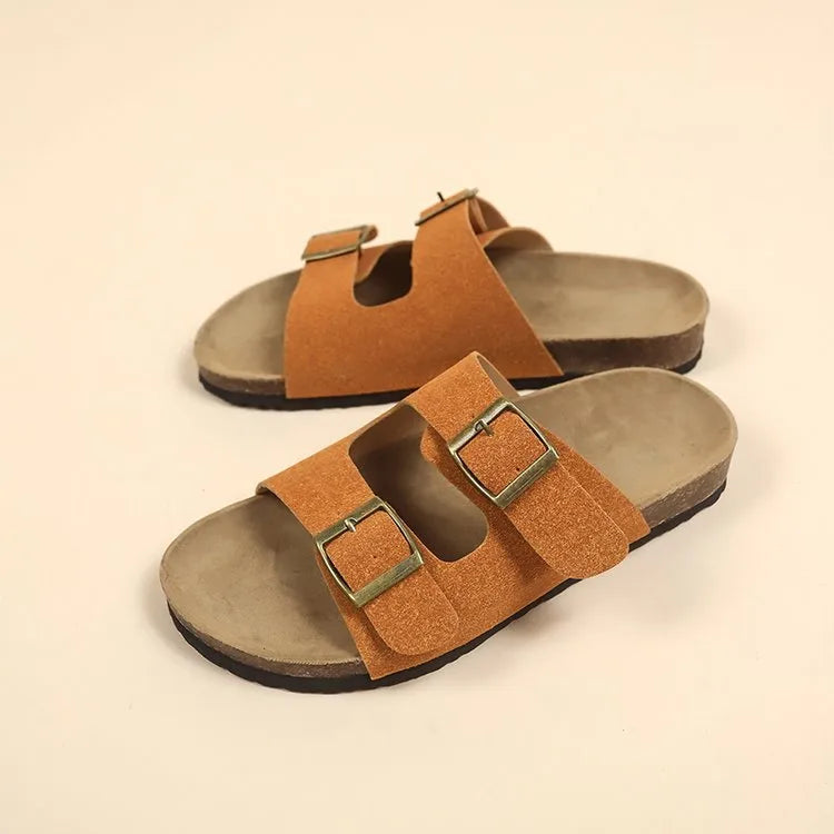 👡 Retro Cork Sliders 👡
