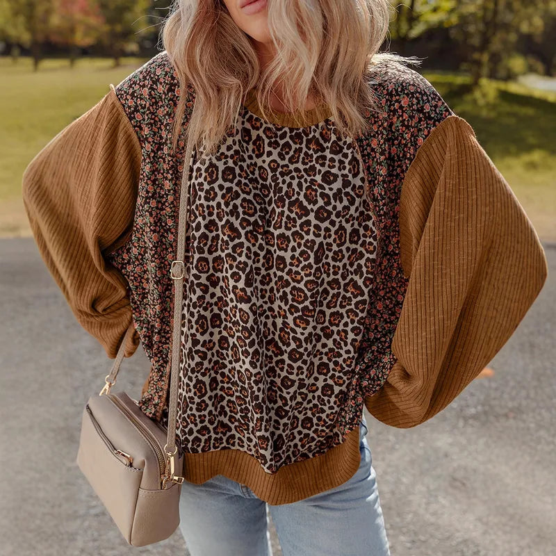 🐆🔥 Leopard Print Sweatshirt 🔥🐆