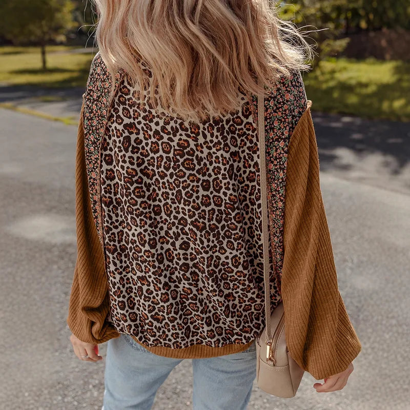 🐆🔥 Leopard Print Sweatshirt 🔥🐆