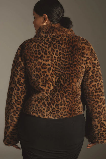 Leopard Print Coat