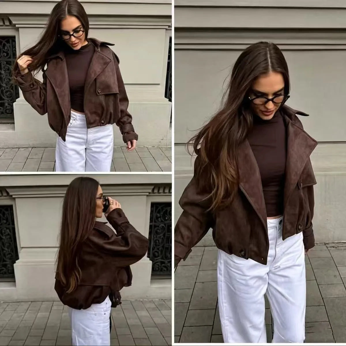 Suede Jackets (Multiple Colour Options!)
