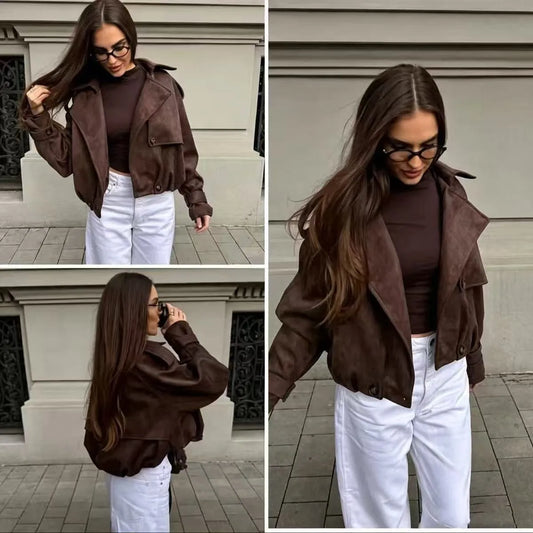 🍂 Suede Jackets (Multiple Colour Options!) 🍂