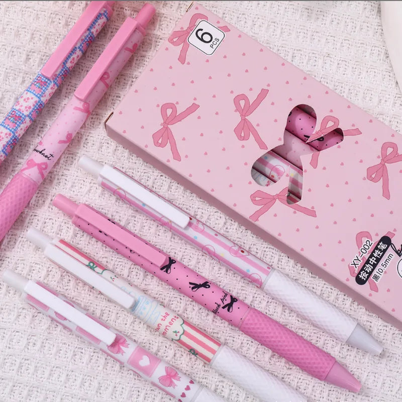 🎀 Ballet Bow Pen Set 🎀