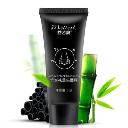 🖤 Bamboo Charcoal Blackhead Removal Mask – T-Zone Pore Cleansing Treatment (60g) 🖤