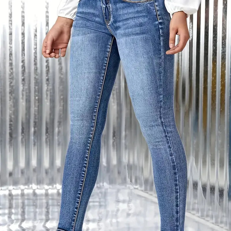 💙👖 Basic Style Washed Jeans 👖💙
