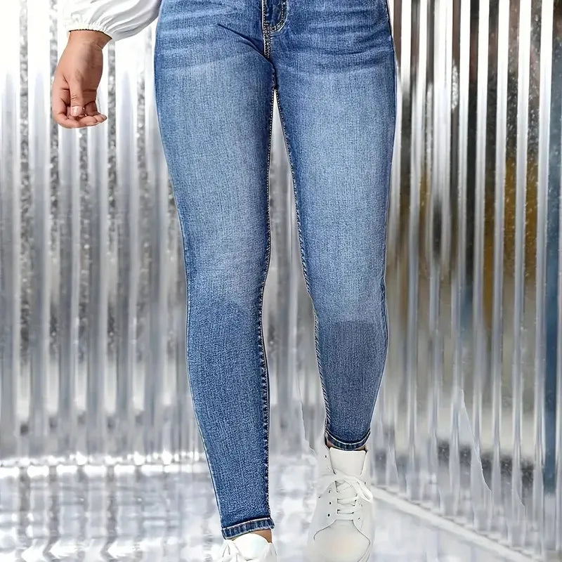 💙👖 Basic Style Washed Jeans 👖💙