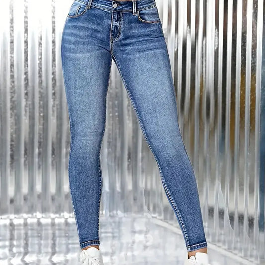 💙👖 Basic Style Washed Jeans 👖💙