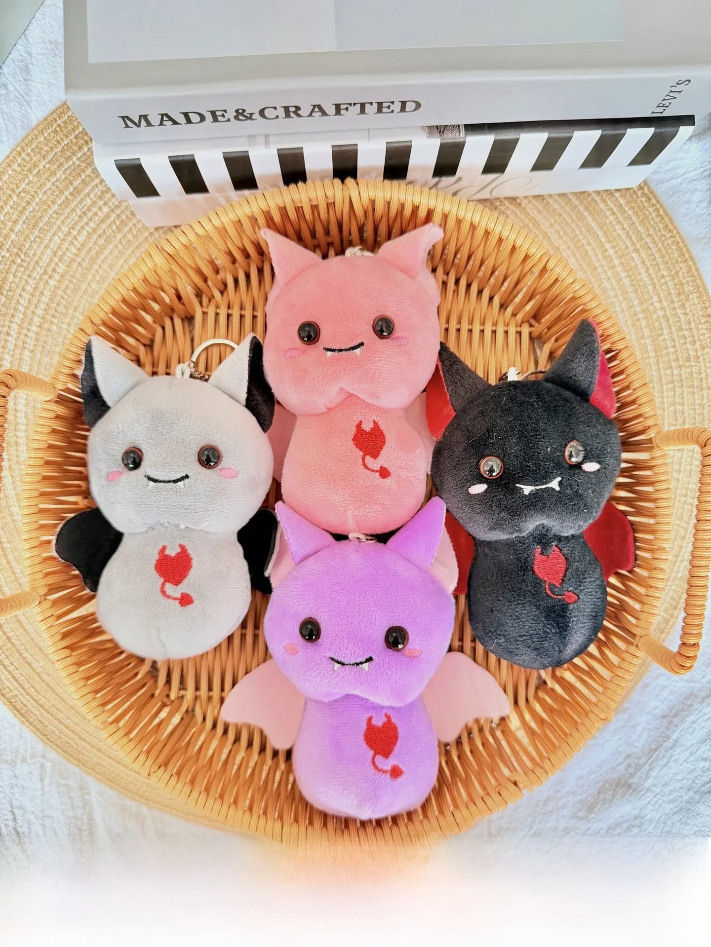 🦇 Mini Cute Bat Keychains 🦇