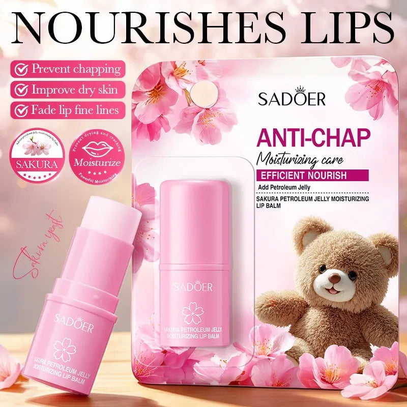 🐻 Bear Lip Balm With Nourishing Oil 🐻