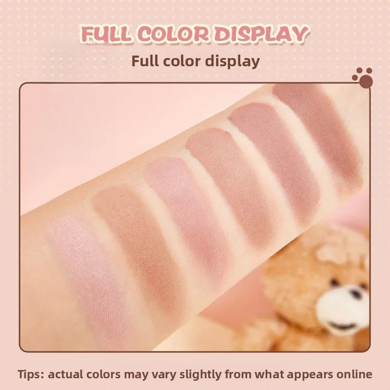 6pc Bear Blusher Set