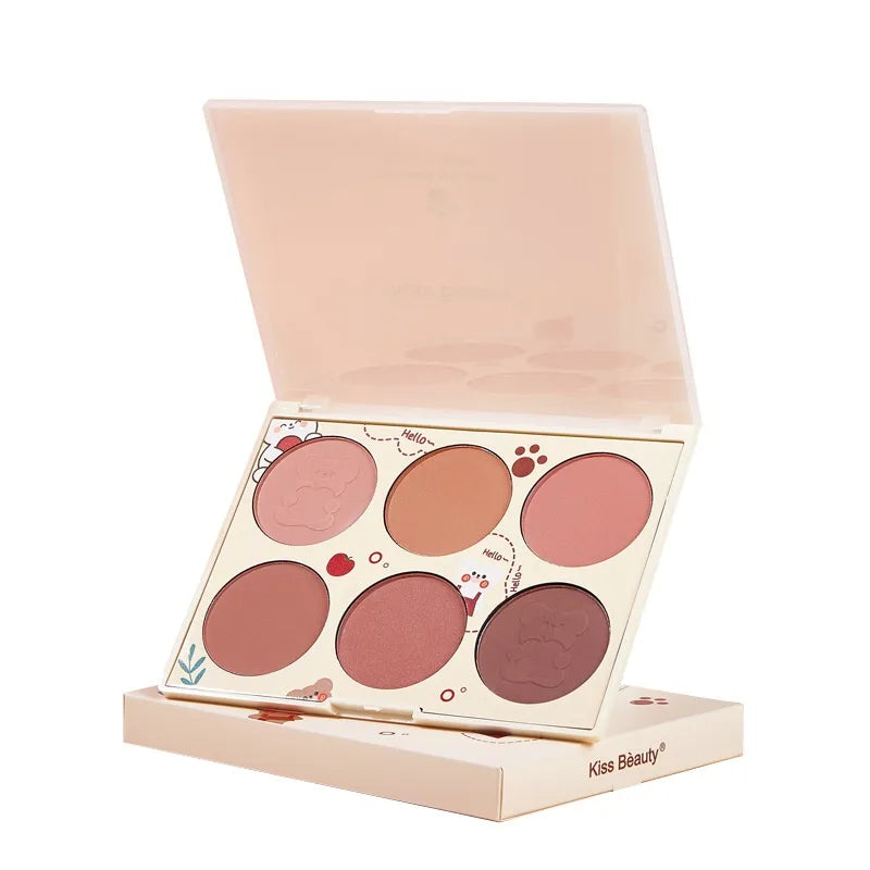 6pc Bear Blusher Set