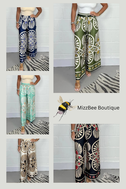 Patterned Pants