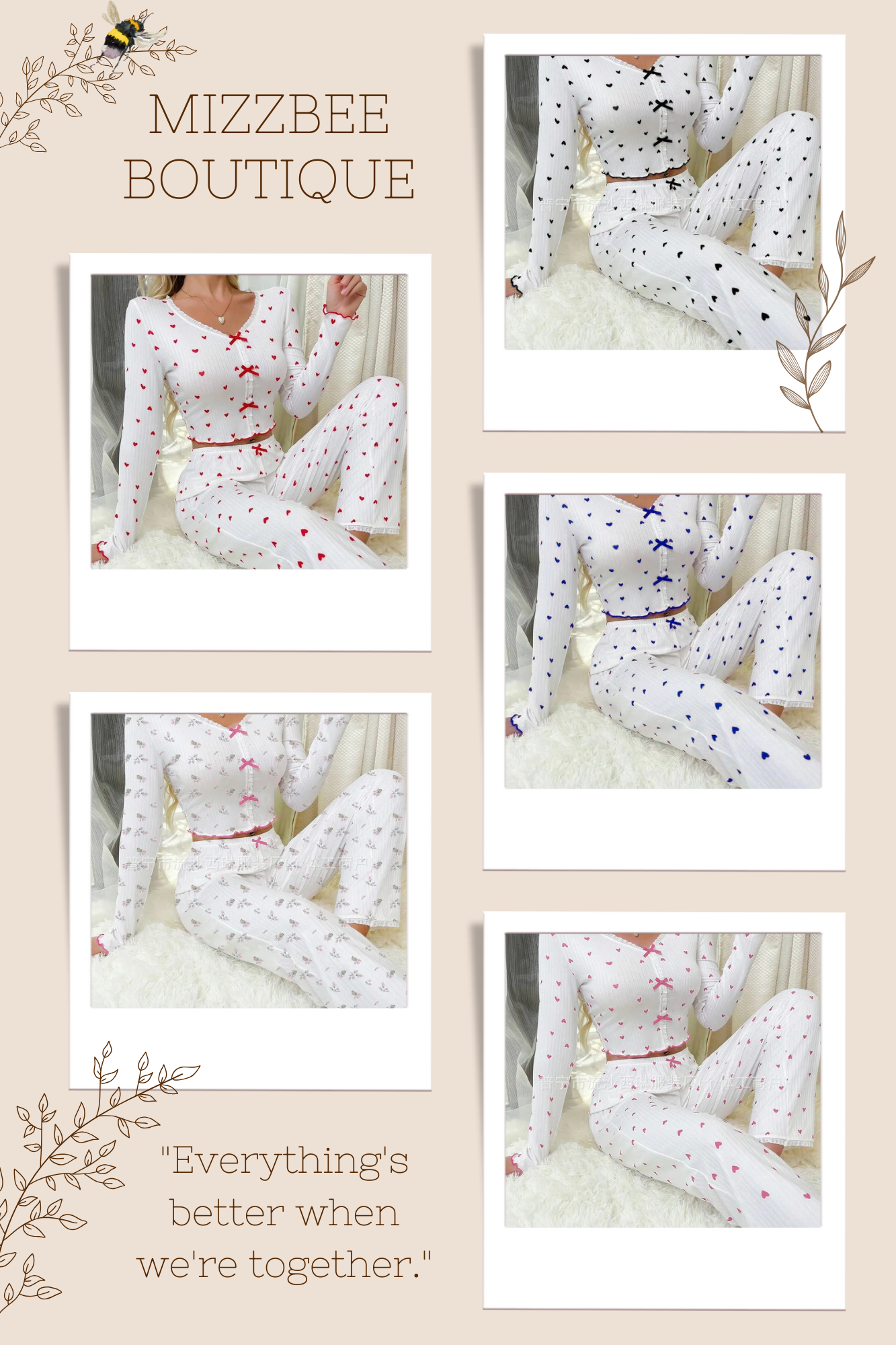 Ladies PJ Sets