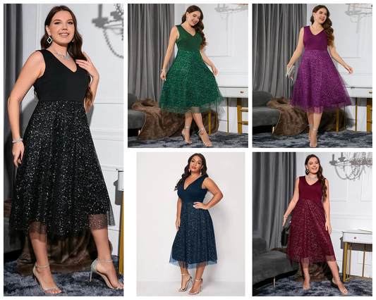 Ladies Glittery Dresses