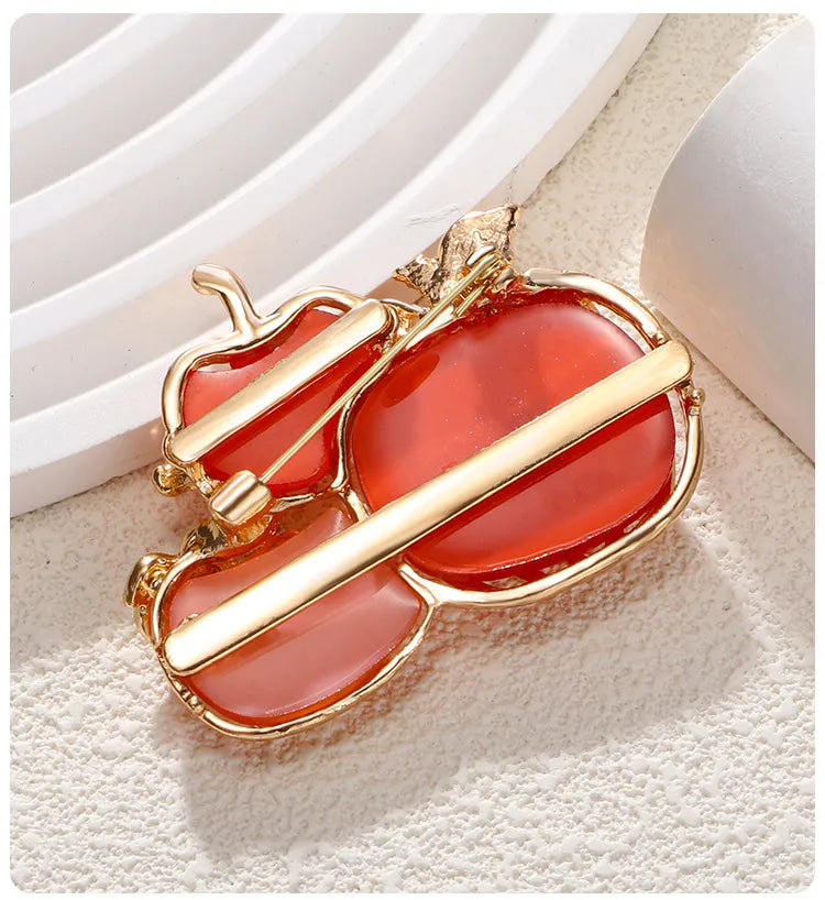 🎃💎 Diamante-Studded Pumpkin Brooch 💎🎃