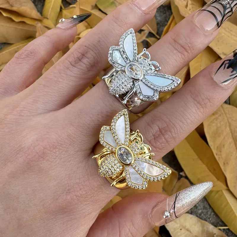 🐝 Adjustable Bee Rings 🐝