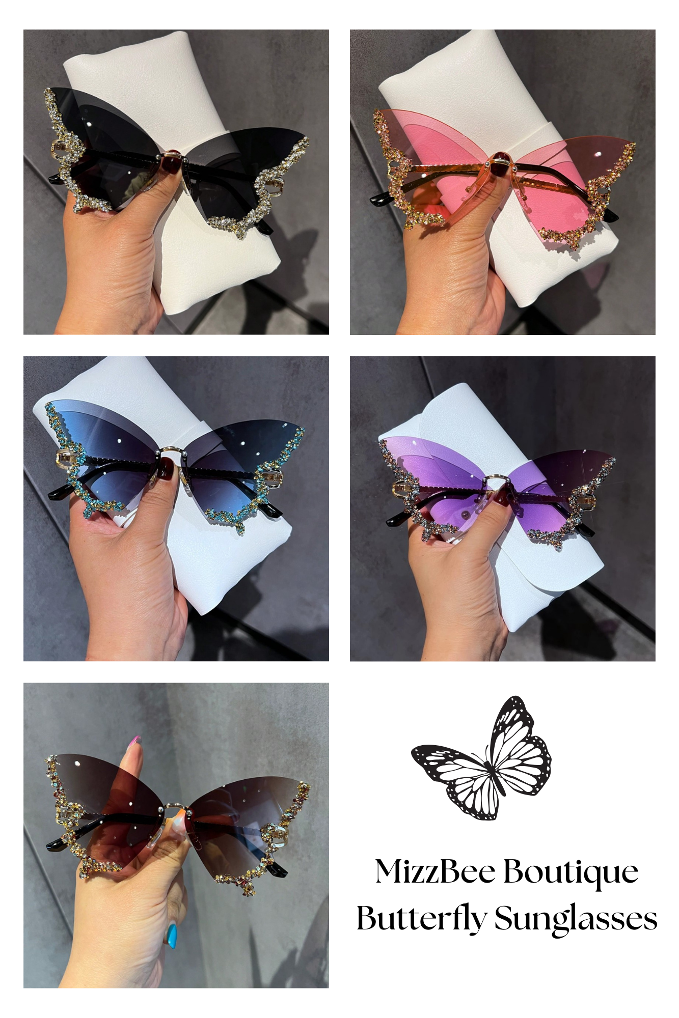 🦋 Butterfly Sunglasses