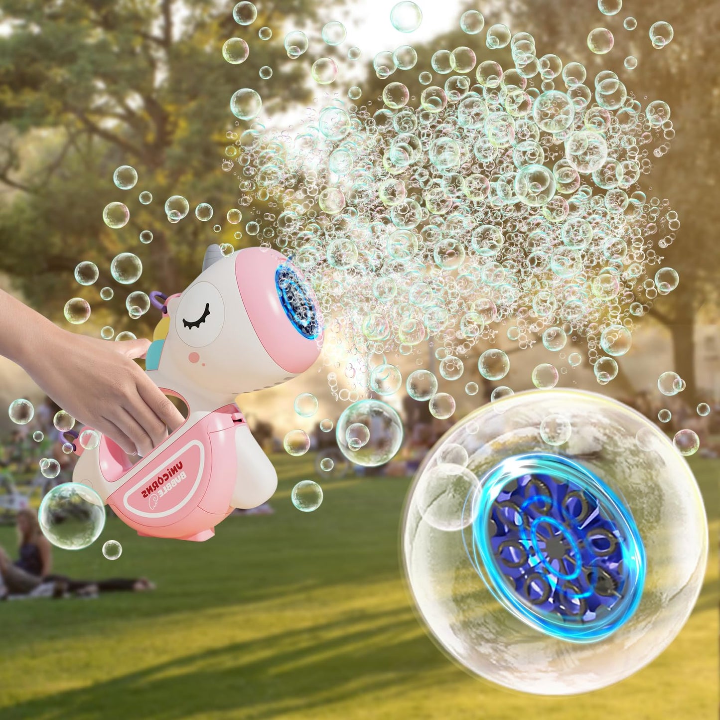 Automatic Unicorn Bubble Machine