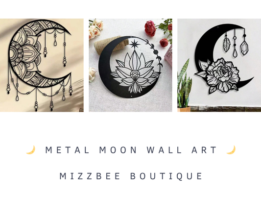 🌙 Metal Moon Wall Art 🌙